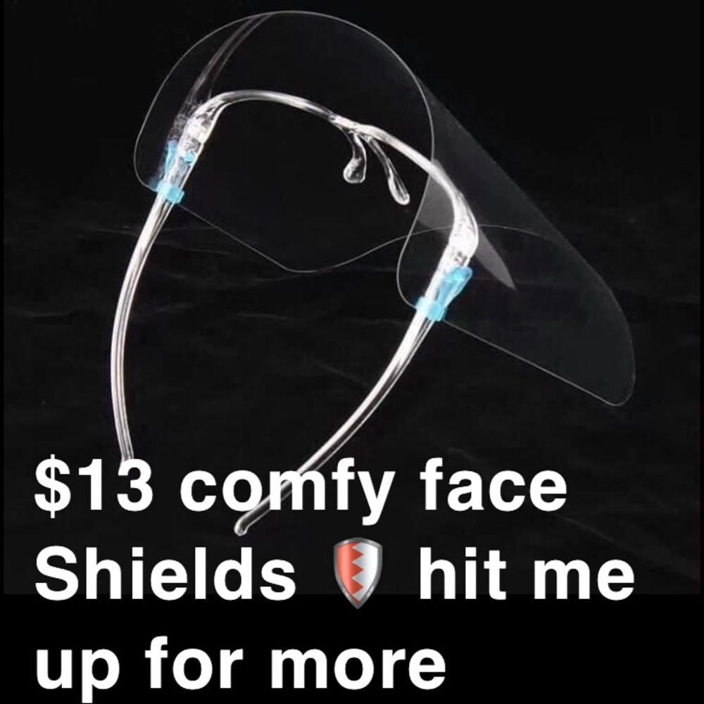 Comfy Face Shields 🛡